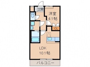 グランシャリオの物件間取画像